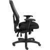 Eurotech Seating Apollo Multifunction High-Back Ergonomic Office Chair with TEMPUR® Cushioned Seat and Mesh Back, 360-Degree Swivel Executive Task Office Chair, Black(Original Foam Seat)