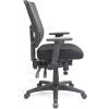 Eurotech Seating Apollo II Multifunction Mid-Back Swivel Ergonomic Office Chair with TEMPUR® Cushioned Seat and Mesh Back, 360-Degree Swivel Executive Task Office Chair, Black(Upgraded Seat with Authentic TEMPUR-Material)