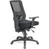 Eurotech Seating Apollo II Multifunction Mid-Back Swivel Ergonomic Office Chair with TEMPUR® Cushioned Seat and Mesh Back, 360-Degree Swivel Executive Task Office Chair, Black(Upgraded Seat with Authentic TEMPUR-Material)