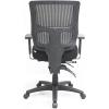 Eurotech Seating Apollo II Multifunction Mid-Back Swivel Ergonomic Office Chair with TEMPUR® Cushioned Seat and Mesh Back, 360-Degree Swivel Executive Task Office Chair, Black(Upgraded Seat with Authentic TEMPUR-Material)