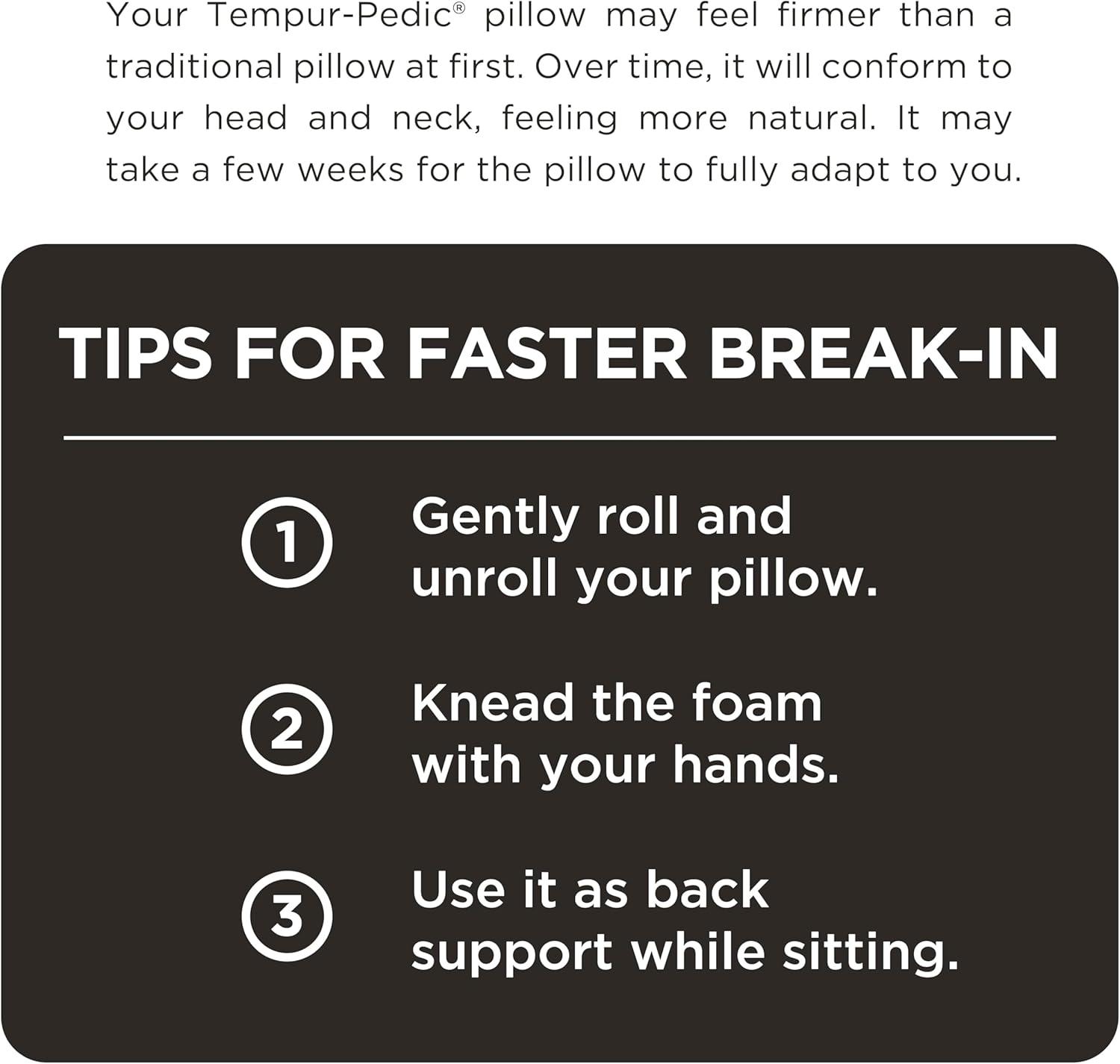 imageTEMPURPedic TEMPURCloud Adjustable King2Pack Pillow King White 2 Count