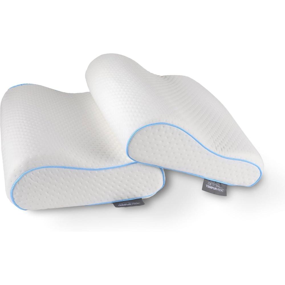 imageTempurPedic TEMPURNeck  Cooling Pillow Standard  Medium Profile  2Pack