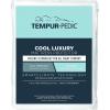Tempur-Pedic Cool Luxury Fitted Mattress Protector – Cool and Comfortable Luxury Knit – Waterproof to Protect Against Spills and Stains – Machine Washable, Queen Sized, White