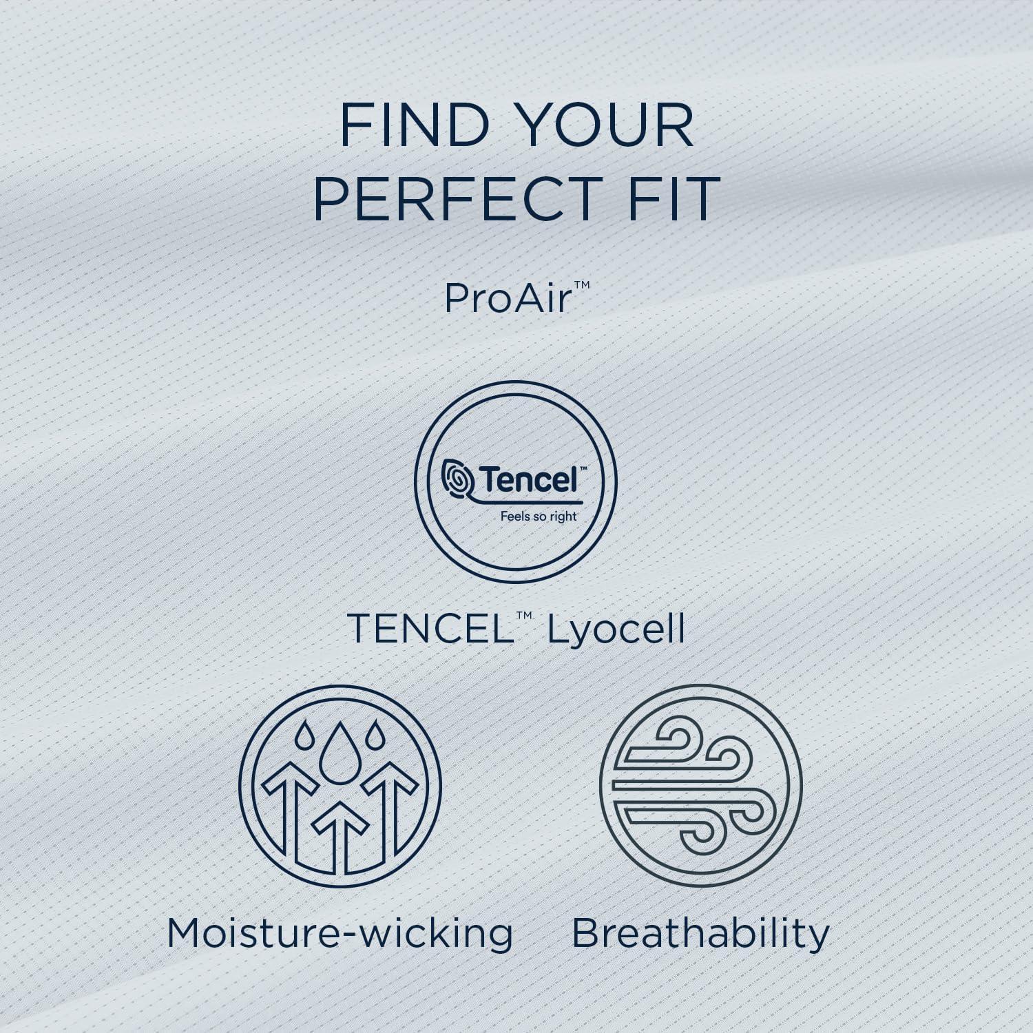 imageTEMPUR ProAir Sheet Set Sleepy Blue  KingCool Gray