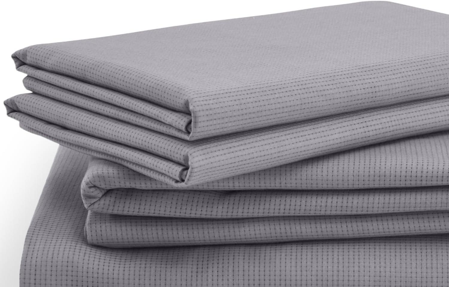 imageTEMPUR ProAir Sheet Set Sleepy Blue  KingCool Gray