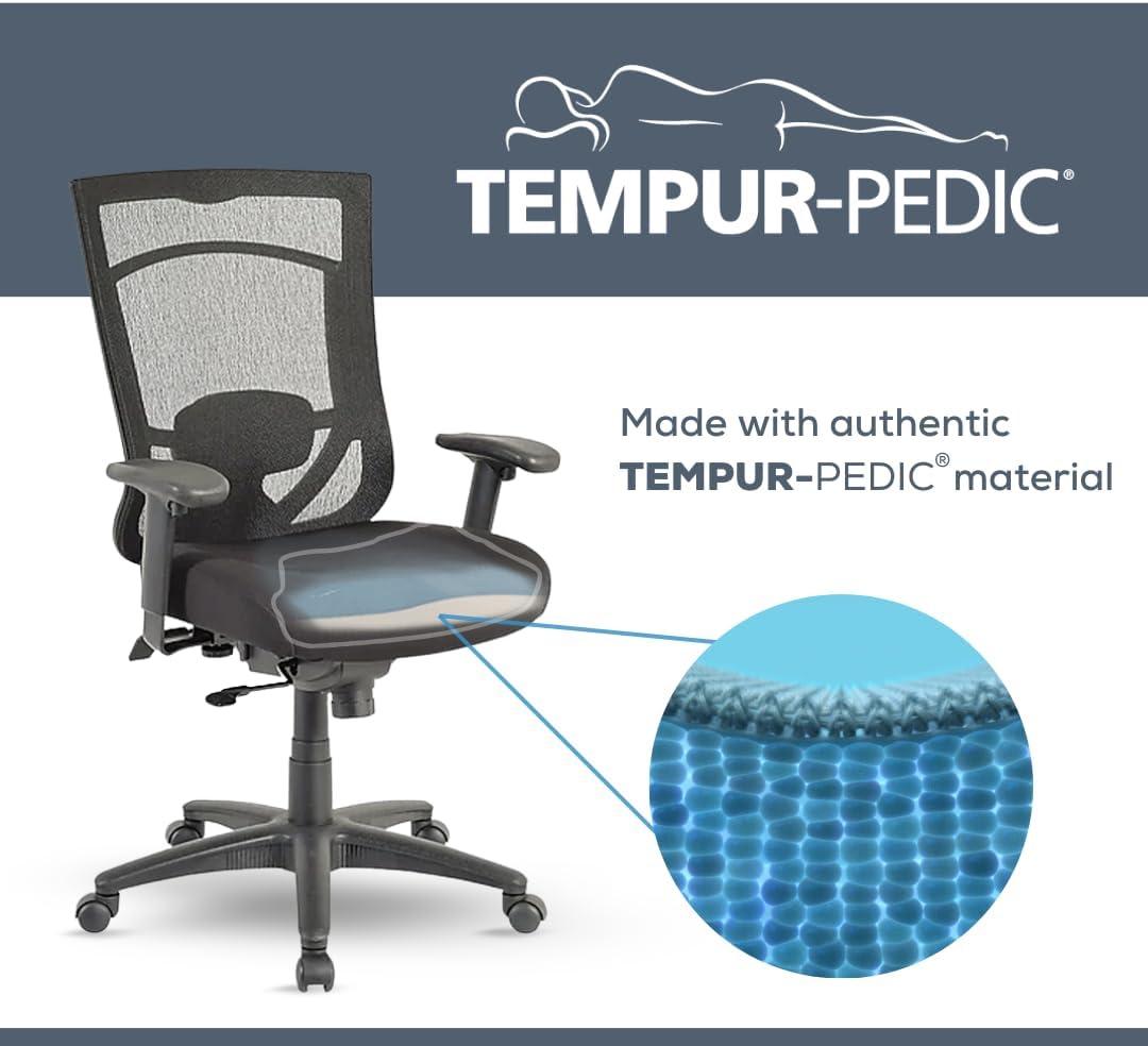 image:imageTempurPedic TP7000 Mesh Computer and Desk Office Chair RedGreen
