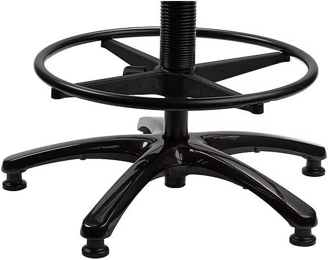 image:imageTempurPedic Tp8200 Ergonomic Fabric MidBack Drafting Stool Beige Tp8200BeigeBlack Vinyl