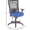 Tempur-Pedic TP7000 Mesh Computer and Desk Office Chair, Red(Blue)