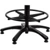 Tempur-Pedic Tp8200 Ergonomic Fabric Mid-Back Drafting Stool, Beige (Tp8200-Beige)(Black Vinyl)