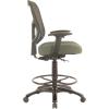 Tempur-Pedic Tp8200 Ergonomic Fabric Mid-Back Drafting Stool, Beige (Tp8200-Beige)(Olive)